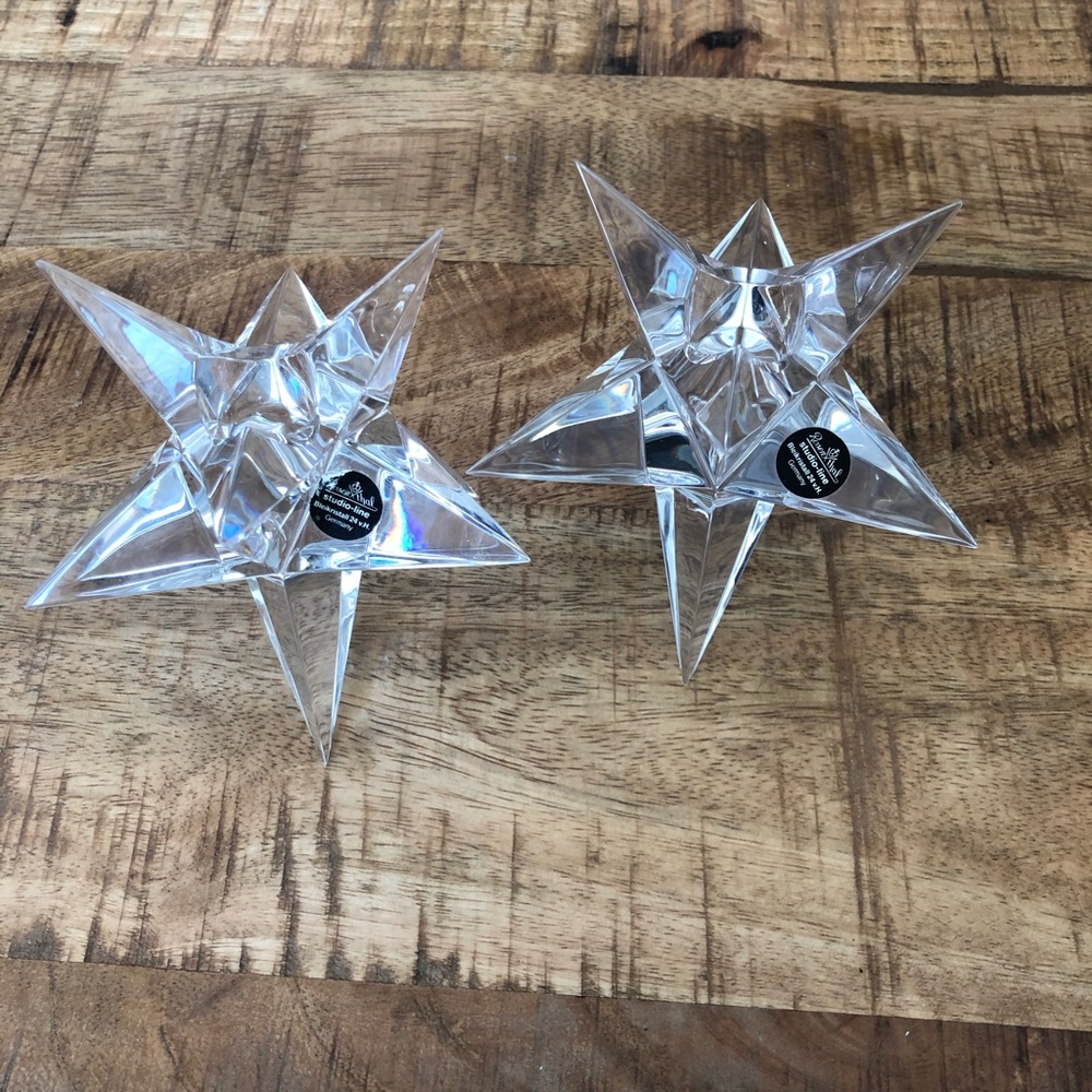 Rosenthal Star light candlestick ( pair )